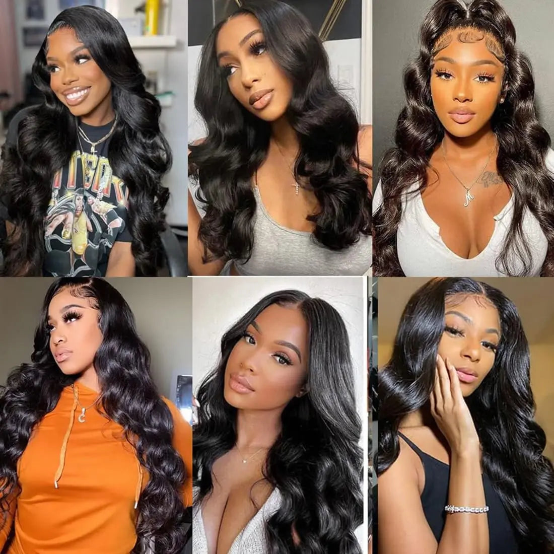 Newmi 30 Inch Body Wave Human Hair Bundles 12A Unprocessed Brazilian Virgin 100% Human Hair Extensions Natural Black For Women